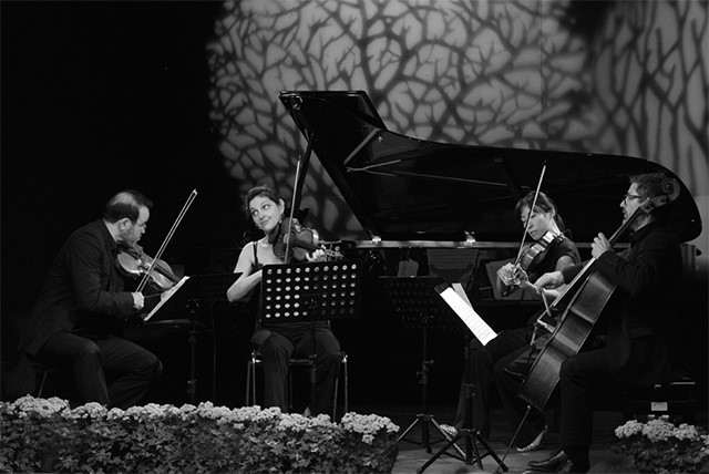 Brani di Beethoven, Webern e Schubert con il Quatuor Terpsycordes