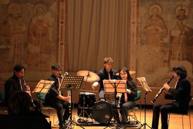 Serata musicale con i clarinetti di quattro allievi del Conservatorio