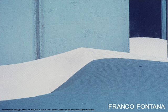 I paesaggi di Franco Fontana in una mostra della Cna